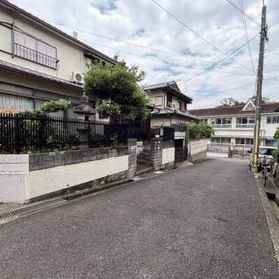 前面道路①