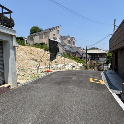 前面道路②