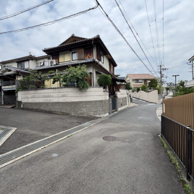 前面道路③